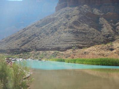 The Confluence - where the Little Colorado meets the Big Colorado River. Endangered Humpback Chub call the Confluence their home.