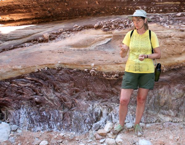 the Great Unconformity at Blacktail Canyon