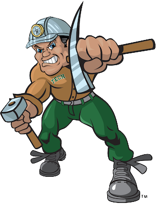 Charlie Oredigger, the Montana Tech mascot