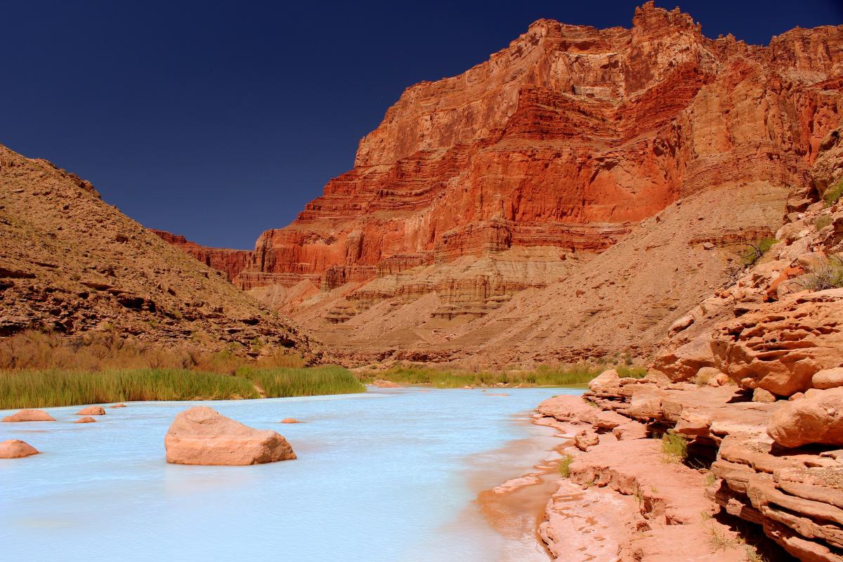 What color was the water?