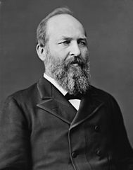 James A. Garfield, via Wikimedia Commons