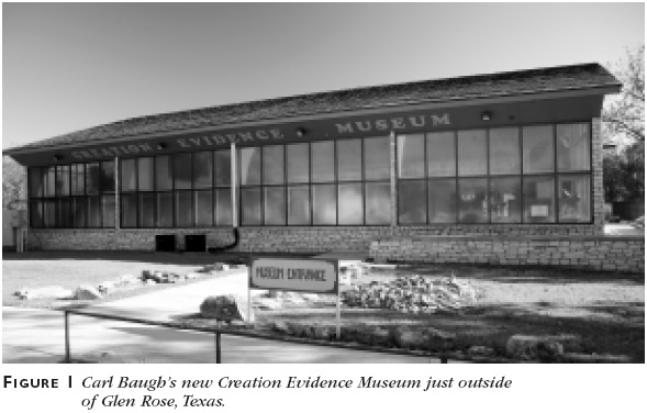 Figure 1: Carl Baugh's new Creation Evidence Museum just outside of Glen Rose, Texas