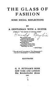 The Glass of Fashion title page