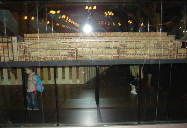 Figure 13. Detailed cut-away model of the Ark.