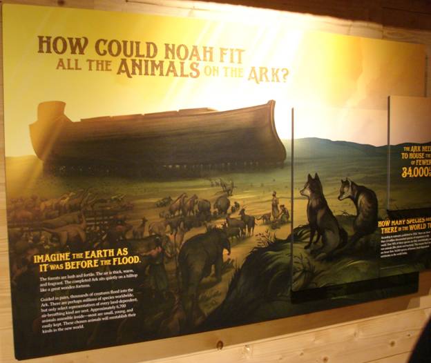 Figure 23. Only 6,700 animal “kinds” were on the Ark.