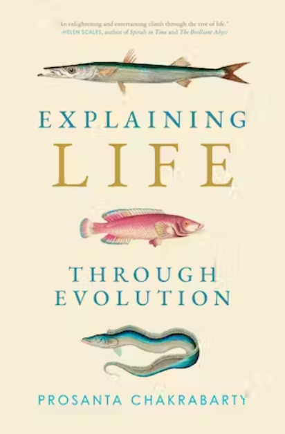 Explaining Life Through Evolution book cover.