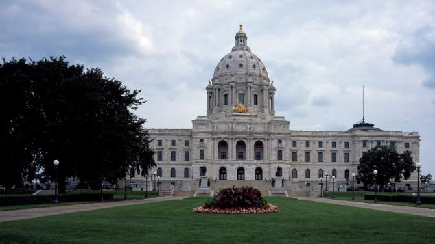 Minnesota state capitol building.