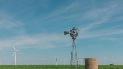 Roscoe Wind Farm Project, Sweetwater, Texas