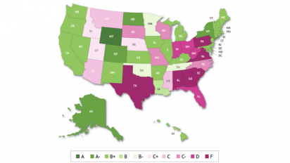 State grades map