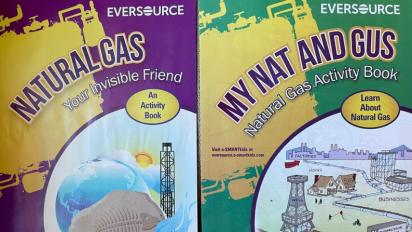Eversource books for kids on natural gas