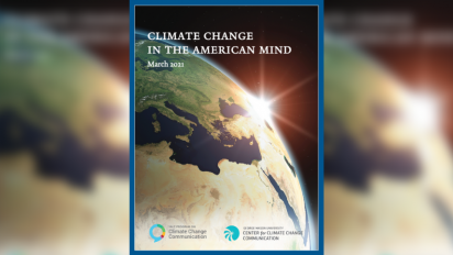 Climate Change in the American Mind report cover