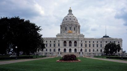 Minnesota state capitol building.
