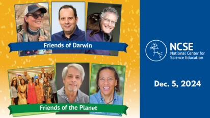 Friend of Darwin and Friend of the Planet awardees.