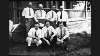The seven scientists asked to testify for the defense in the Scopes trial.