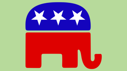 Republican symbol of an elephant.