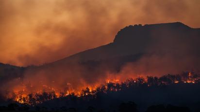 Australian wildfire.