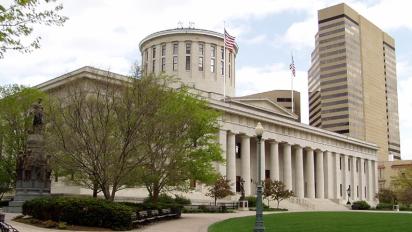 Ohio statehouse.