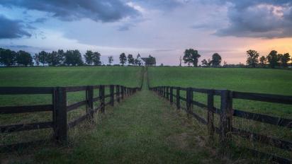 A farm in Manchester, Kentucky.