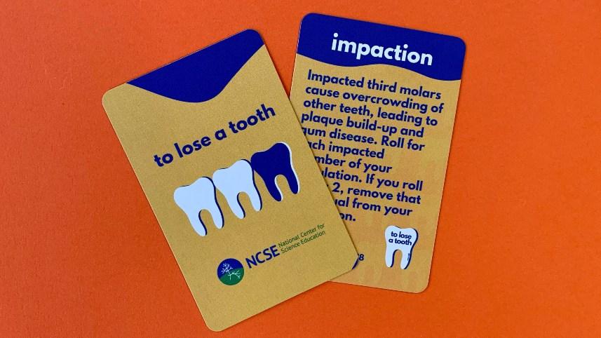 To Lose A Tooth game cards