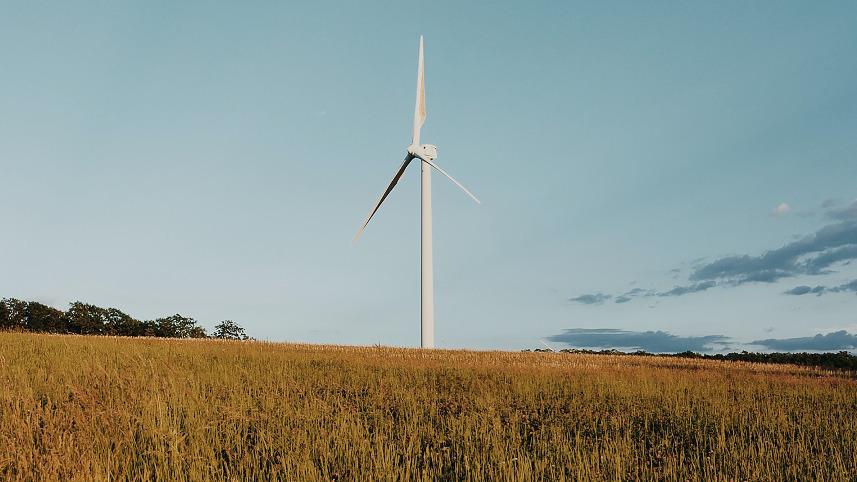 Wind turbine, North Cohocton, NY