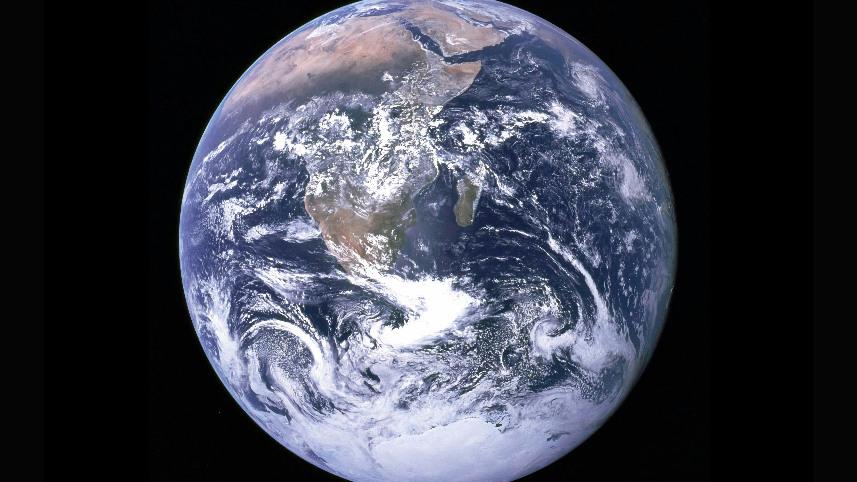 Earth photo by NASA.
