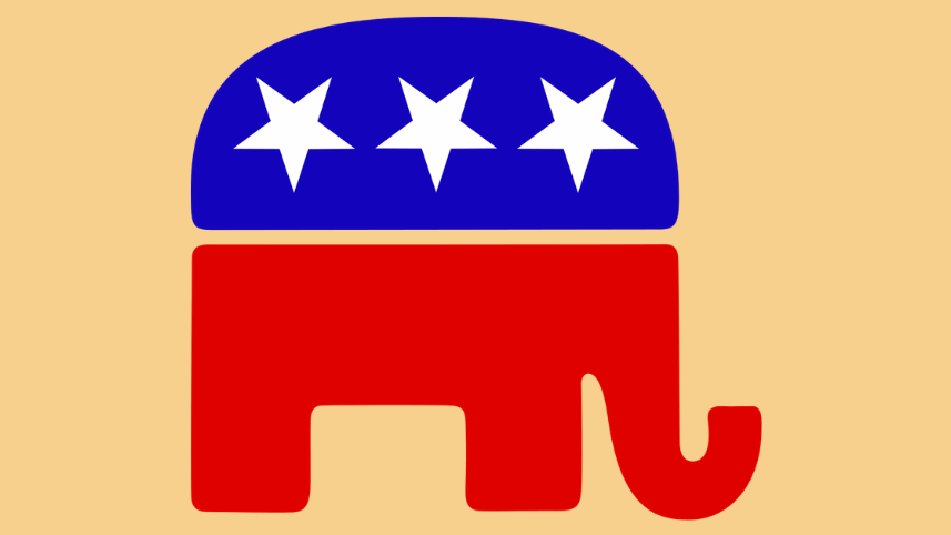 Republican symbol of an elephant.