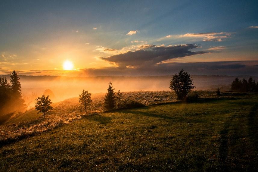 Sunrise.