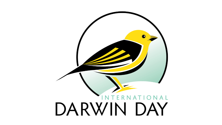 Darwin Day emblem.