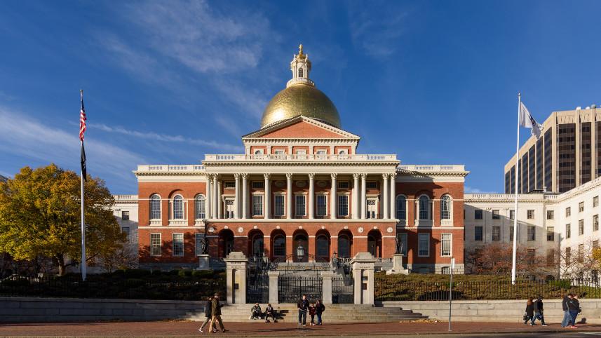 Massachusetts State House.