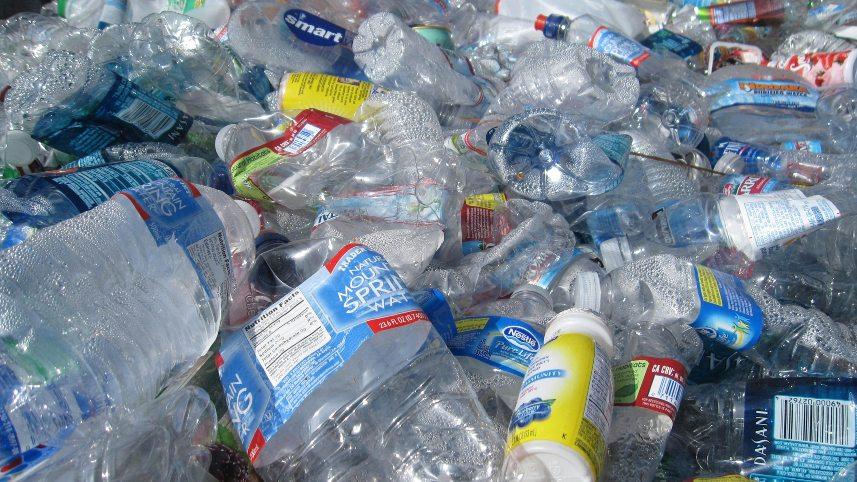 Plastic waste.
