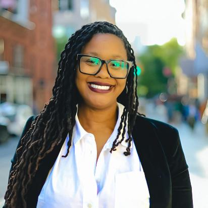 NCSE Sound Science Fellow Tajma Cameron.